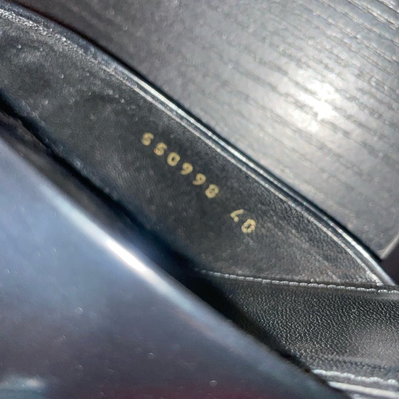 Balenciaga Black Leather Block Heel Mules size 40 - Picture 9 of 10